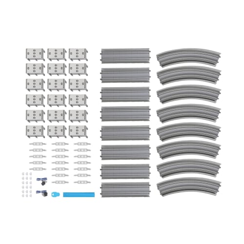 KATO N Gauge V13 Double-Track Elevated Track Basic Set (R414/381) 20-872 Model Railroad Rail Set