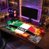 Italy Football Crest Mouse Pad, Extended Non Slip Rubber Desk Mat for Gaming Office Laptop Fan Gift