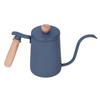 Coffee Pour Over Kettle 600ml Gooseneck Vent Hole Wooden Handle Food Grade Stainless Steel Ergonomic Gooseneck Kettle