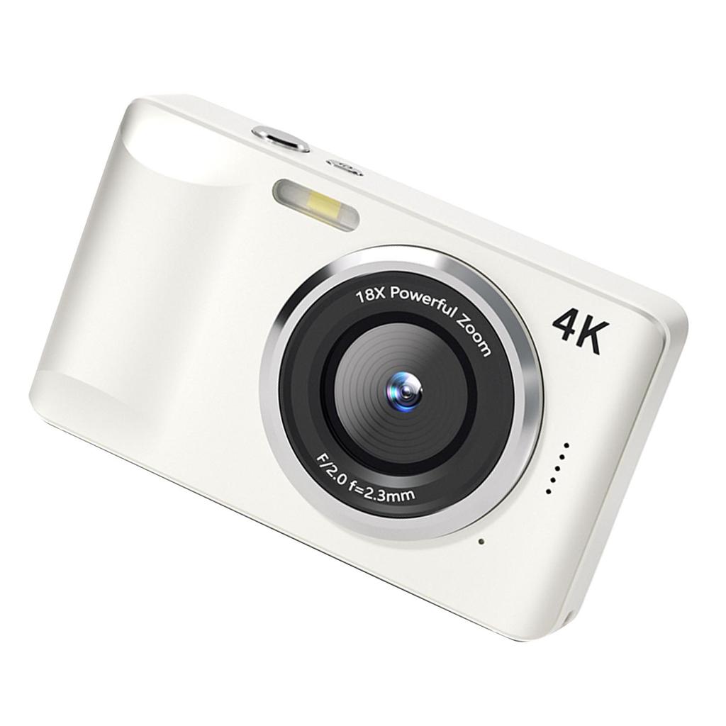 Digital Camera 4K 64MP 2.8 Inch Display Autofocus 18x Digital Zoom Camera with Flash for Travel Life Recording