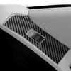 For Toyota Yaris 2006-2011 Real Carbon Fiber Stickers Door Window Lift Control Panel Cover Car Accessories Interior Decorative