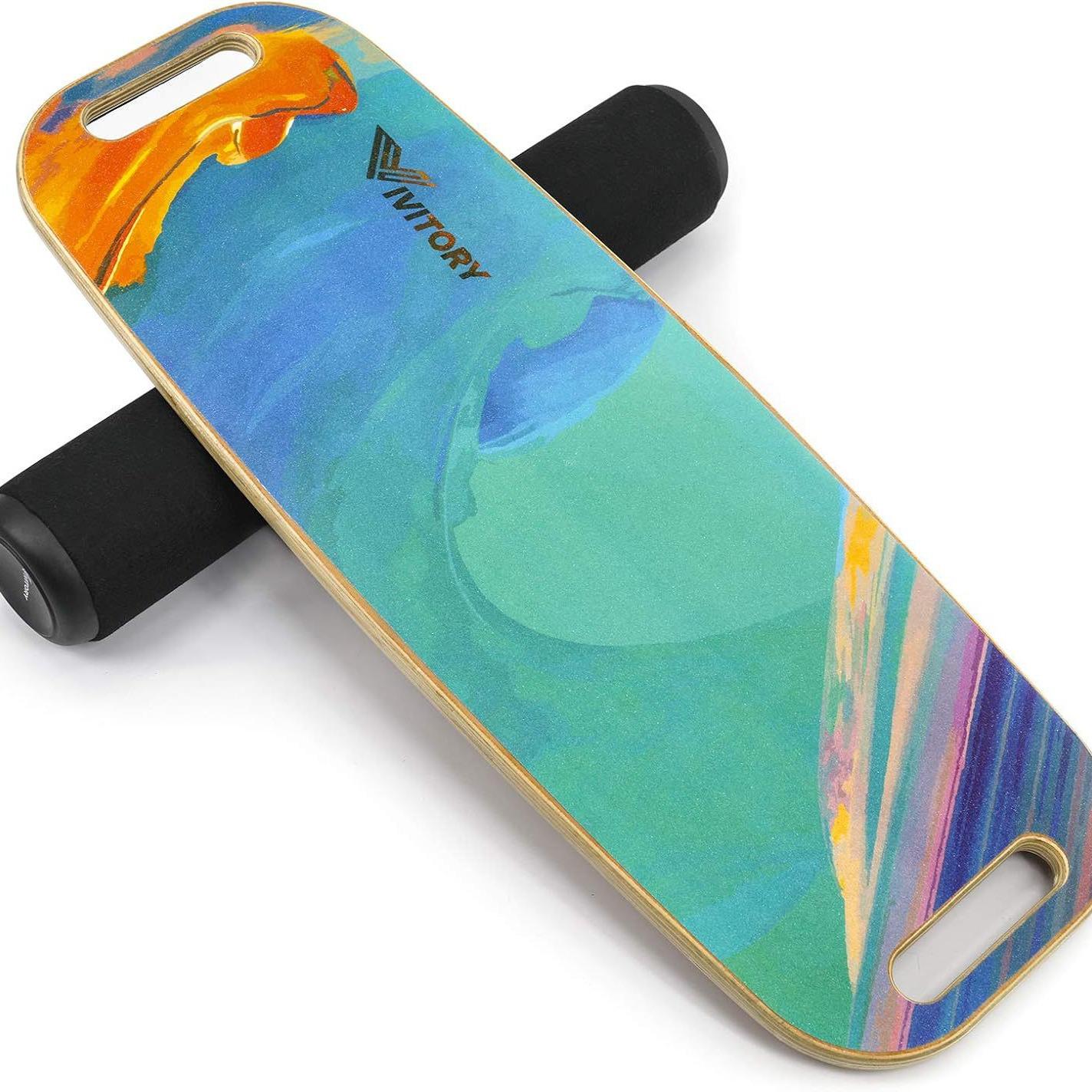 

High-Grade Anti-Slip Sandpaper Mat for Balance Boards, Skateboards, Surfboards, and Golf – Adhesive-Backed Emery Cloth