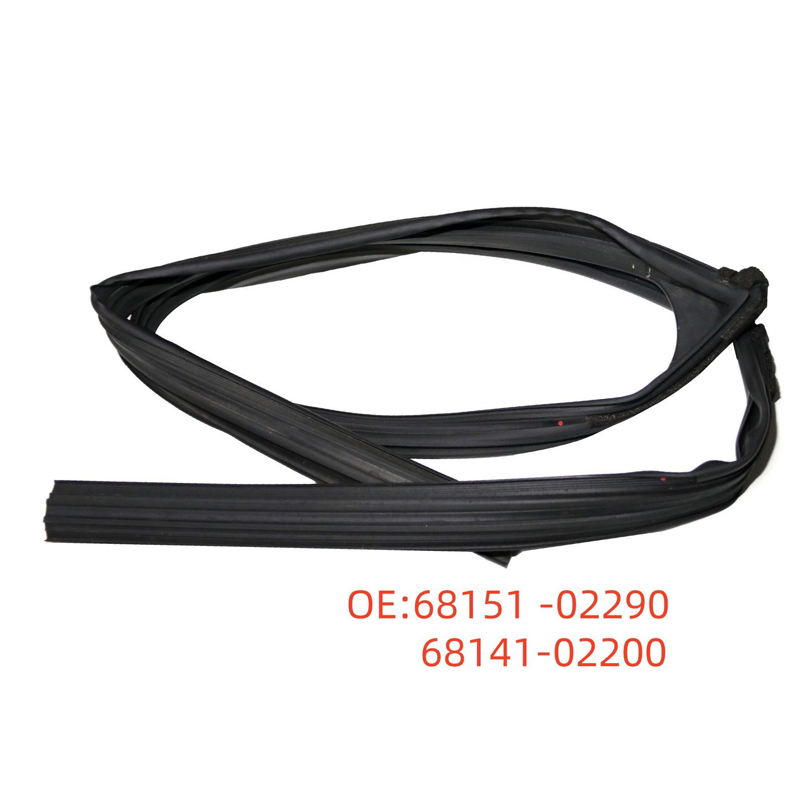 Уплотнитель оконного стекла для Toyota Corolla 2014-2018 68151-02290 68151-02290 68141-02200