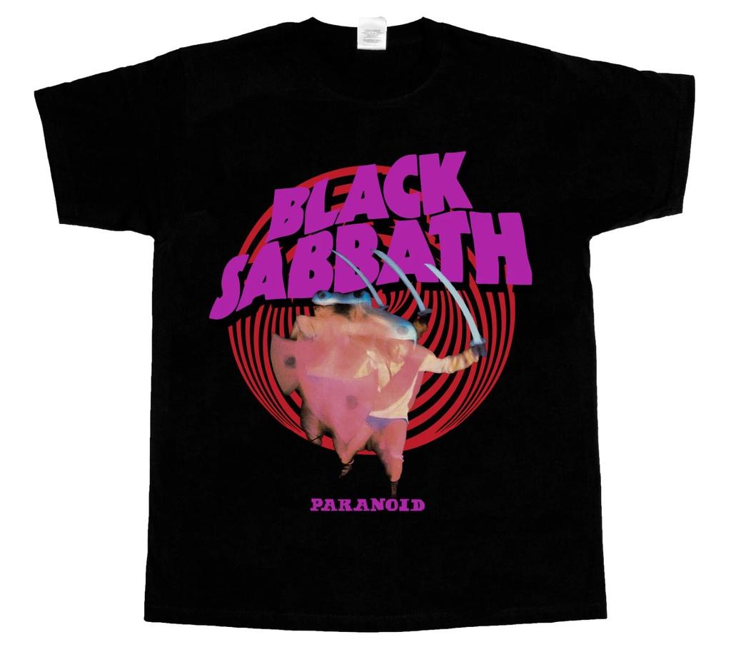 American OZZY OSBOURNE RANDY RHOADS Ultimate Sin New Black Summer New Vintage Fashion Men's and Women's Streetwear