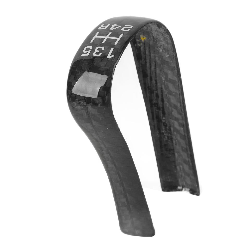 5 Speed Gear Shift Knob Cover Carbon Fiber Decorative Fashionable Shifter Handball Trim for GTR R34
