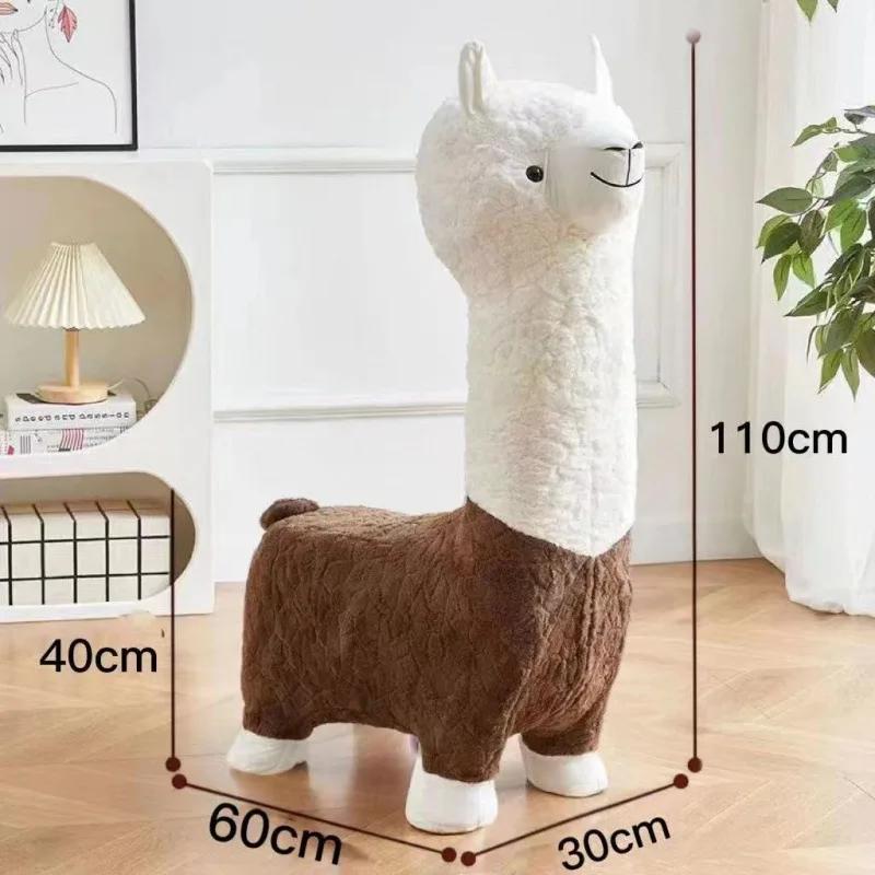 

Кресло верблюда, украшение гостиной, табурет для пеленания обуви в виде животного, детский стульчик для отдыха, мультяшное животное