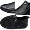 New Men's Leather Shoes Outdoor Casual Shoes Breathable Non Slip Flat Shoes Men's Driving Walking Shoes Zapatos De Cuero