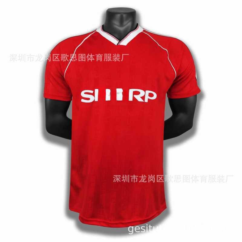 Retro Football Jersey Men Long Short Sleeve Various Season Designs Sports Training Wear
