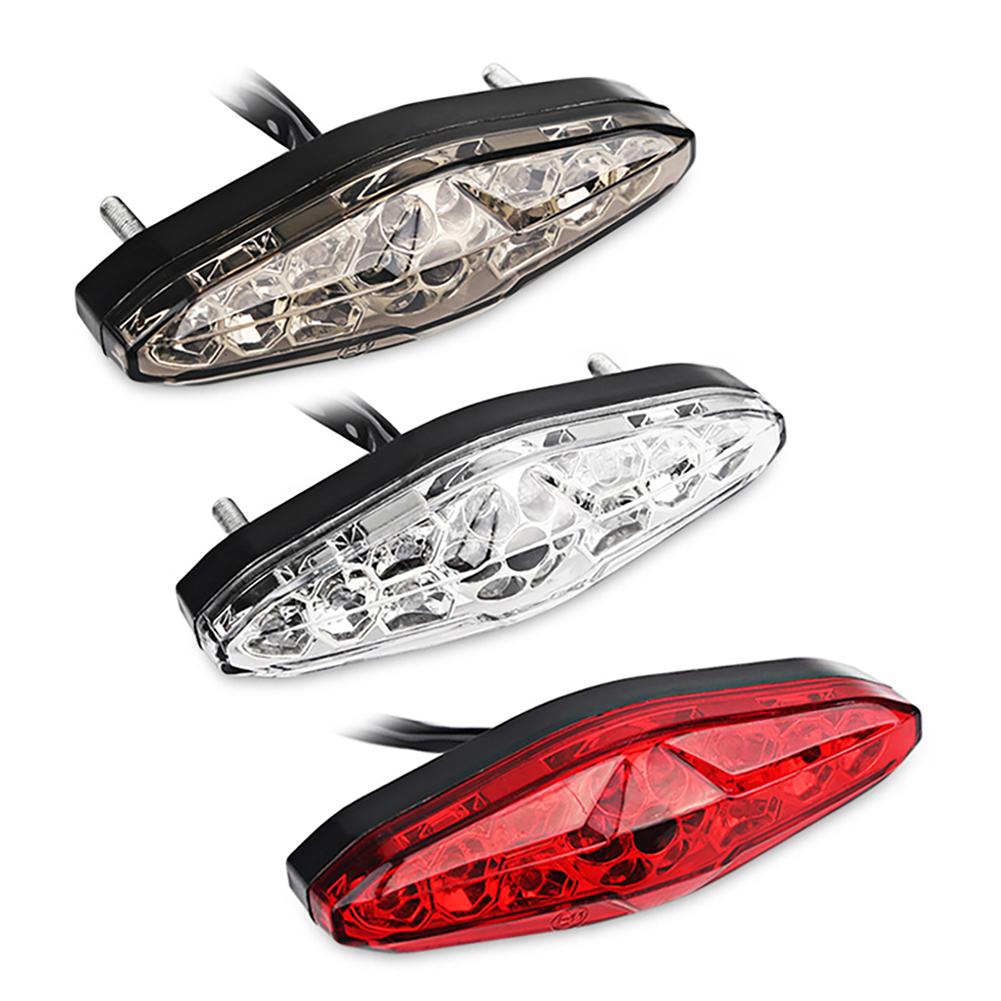 LED Motorcycle Taillight Brake Light 12V Retro Rear Light Running Light for Suzuki ATV LTZ King Quad Runner DR DRZ 650 400 LT