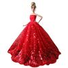 Gorgeous Fairy Girl Dolls Toys Wedding Party Dresses Gown Outfits Doll Accessories