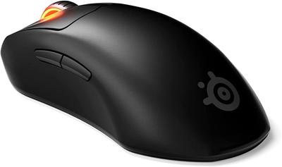 Souris de jeu sans fil SteelSeries Prime Mini avec capteur optique Prestige OM TrueMove AIR et commutateurs Quantum Wireless Black, Capteur, Technologie 2.0,
