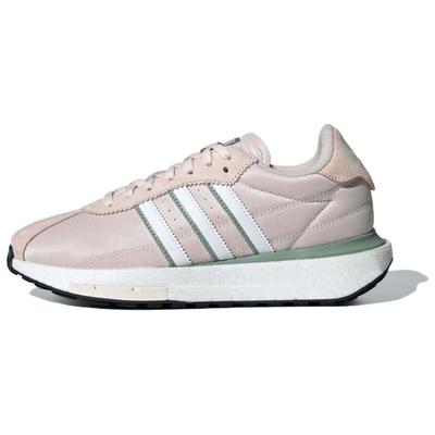 Originals Country Boost Komfortable Sklisikre Lave Livsstilssko Dame sneaker Rosa Hvit IF1133