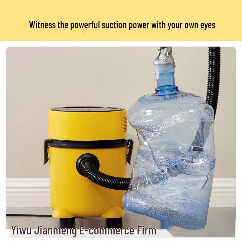 Spring Flower High-Power Compact Indoor Vacuum & Mopping Cleaner