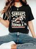 ZX Tee Sunday Are For Formula Racing Enthusiasts Fashion Round Neck Race Car Graphic Short Sleeve T-Shirt Summer my body my choice