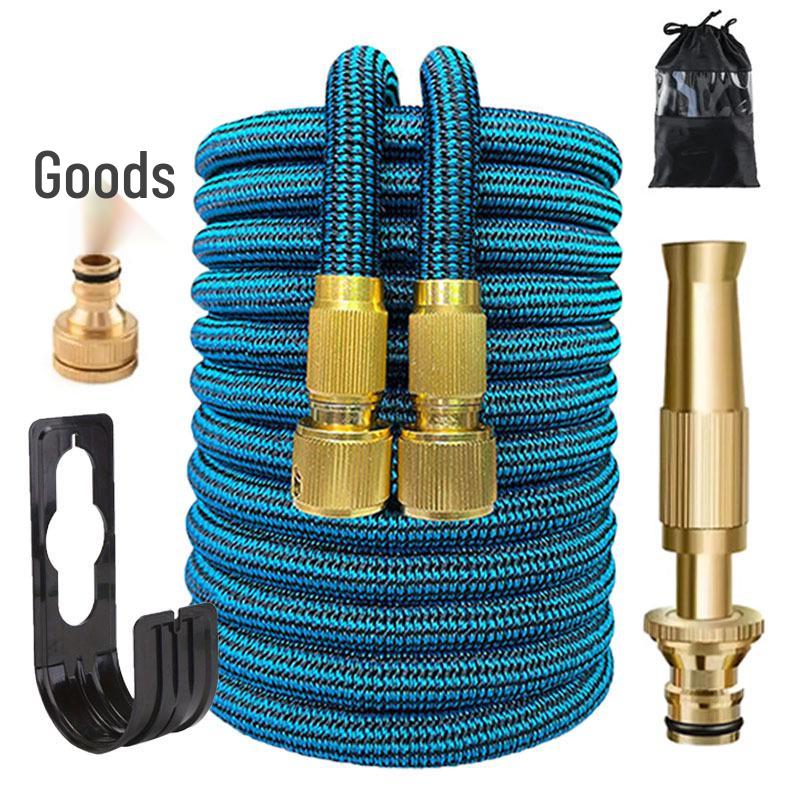 Expandable Magic Garden Hose - High-Pressure Lawn & Car Wash Tool