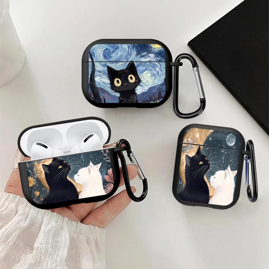Cartoon Cat Earphone Cases Cover Case For Airpods Pro2 Pro 3 1 2 4 Pro3