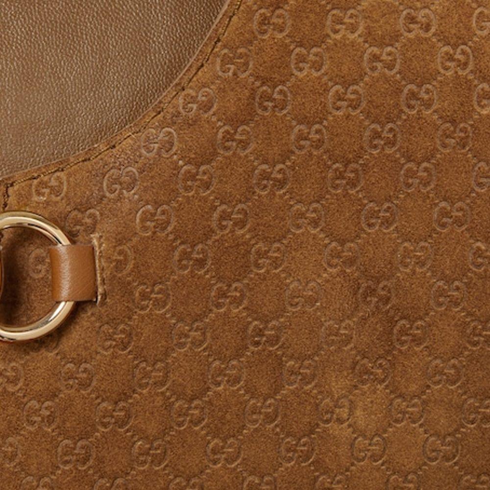 GUCCI Monogrammed Horsebit Detailed Mini Dress 817757-XNA5G-2234