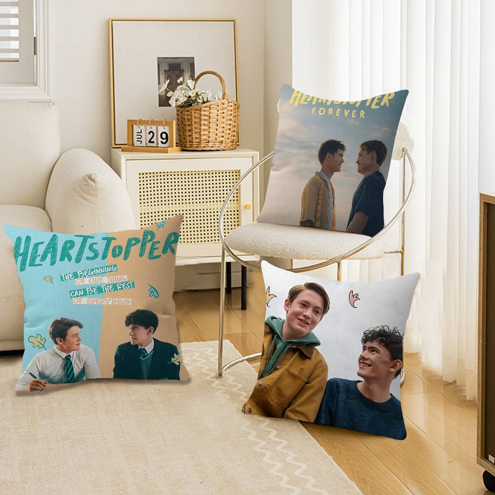TV Series H-Heartstoppers Love Cute Cushion Cover Decorative Pillow Sofa Home Decor case pillow cases