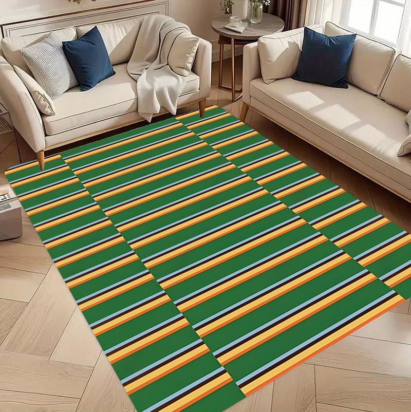 Geometric Retro Carpet Mat Rug Home Decoration Living Room Bedroom Floor Decor Vintage Diamond Style Non Slip Rugs
