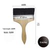 Shenglianxing Wood Handle Black Bristle Utility Brush Set (10-Pack)
