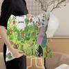 Les Barbapapa Family Anime Cushion Cover Pillowcase Upholstery Sofa Throw Pillow Home Decor Pillowcas
