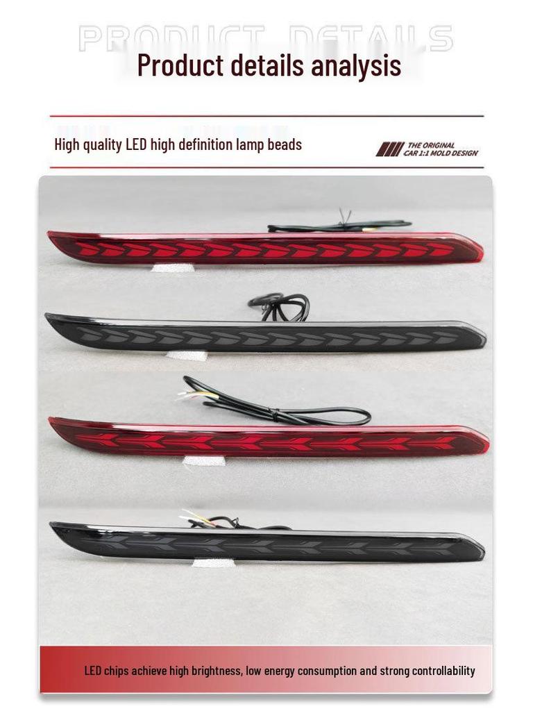 Fits 25 Geely Binyue L models: Rear LED Brake Lights, Proton X50 Flowing Tail Lights.