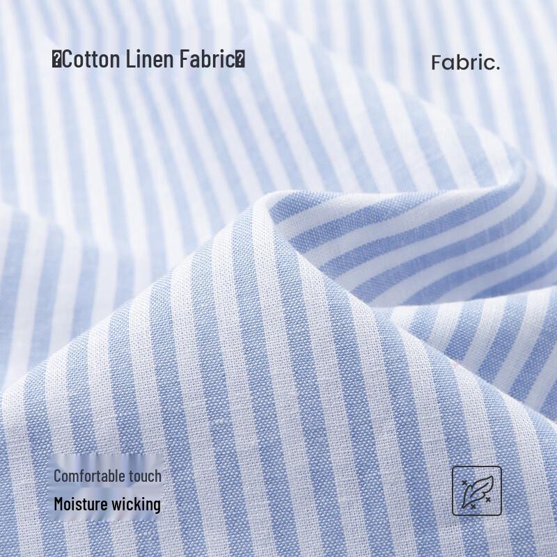 Navigare Women's Striped Short-Sleeve Commuter Blouse