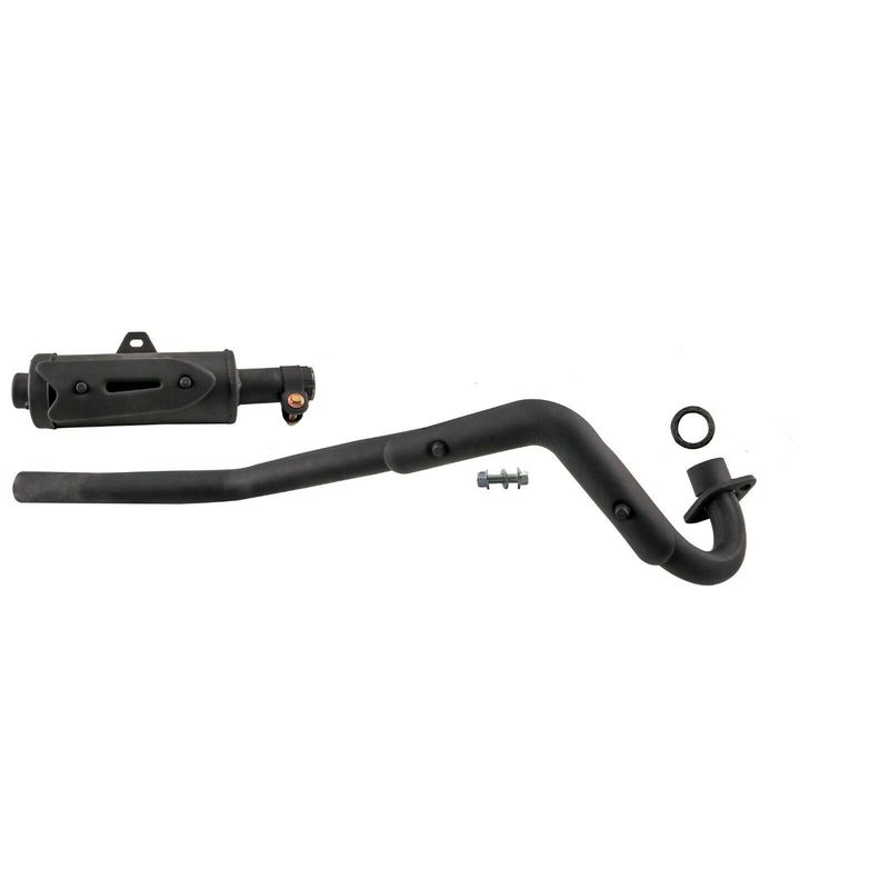 28mm Exhaust Pipe Muffler Pit Bike ATV Quad Exhaust Pipe 110cc 125cc 140cc For Apollo SSR Taotao