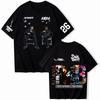 Chris Brown and Usher 2026 Tour Tshirt Unisex Women Harajuku Short Sleeve Oneck Casual Shirt Short Sleeve Casual Clothing Y2K