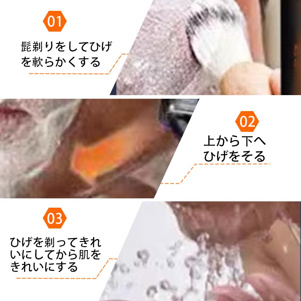 16-Pack Replacement Razor Blades for Gillette Fusion 5, ProGlide, ProShield, SkinGuard, Power, 5-Layer Stainless Steel Men's Shaving Refills, Black