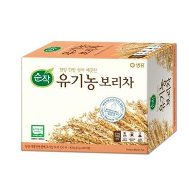 Soonjak Organic Barley Tea 300g | Caffeine-Free Korean Roasted Barley Tea