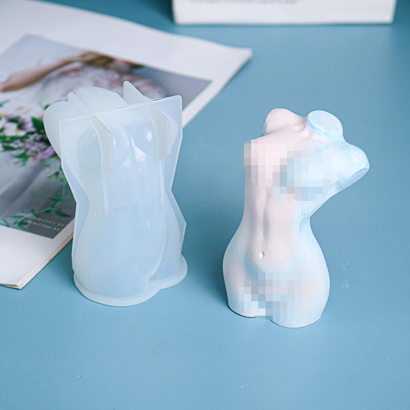 1 шт. DIY силиконовая форма для тела, свеча, 3D форма для тела, силиконовая смола для литья, эпоксидная форма для изготовления мыла, ремесло