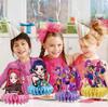 8pcs Anime Figures Decorations Children Birthday Party Honeycomb Ornaments Desktop Decoration Props Gift Party Decorations