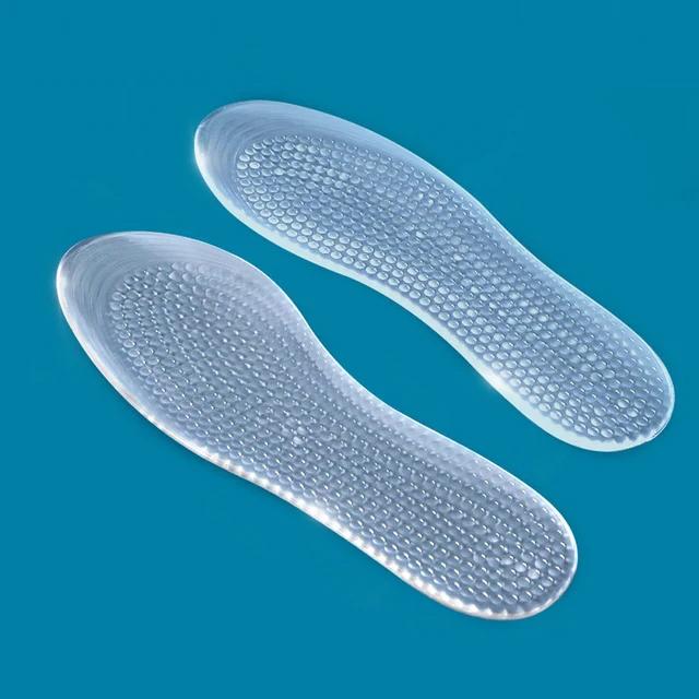 Non Slip Silicone Insoles for Shoes Orthotic Arch Support Insole Soft Shoe Inserts Sport Anti-slip Template Man Women Shoe Sole