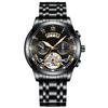 Mens Stainless Steel Luminous Clock Watch Casual 3Bar Waterproof Outdoor Sport Wristwatch
