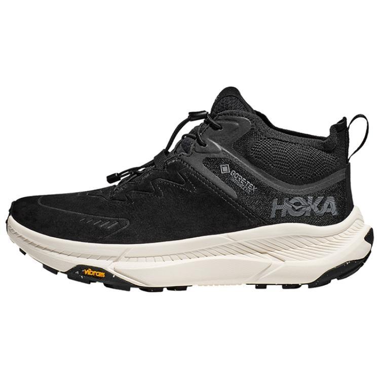 HOKA ONE ONE Transport Chukka  Black Alabaster  Men s 1155190-BKLB EU 44