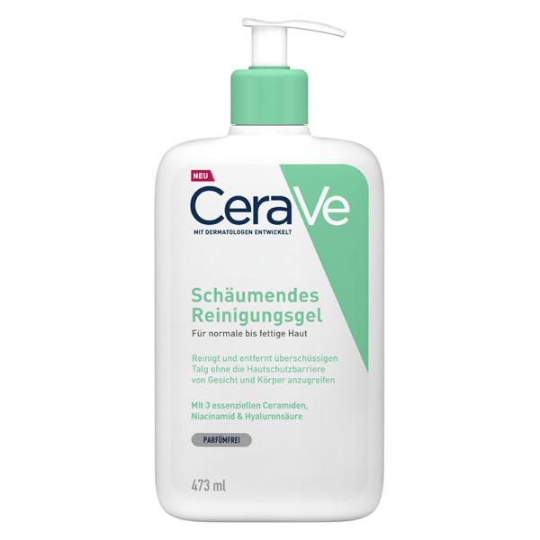 

Cerave Пенящийся очищающий гель 473 мл