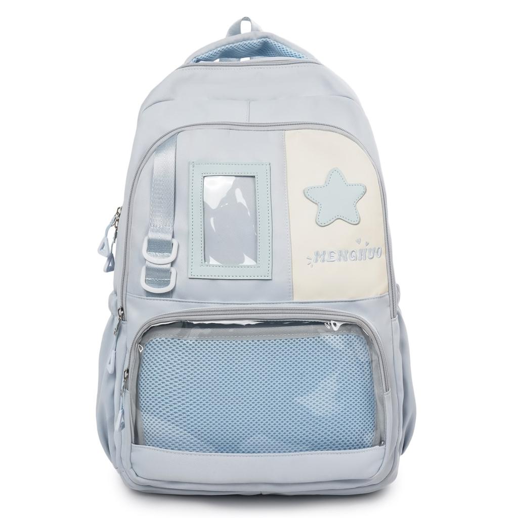Schoolbag1011 new sweet primary school junior high school student backpack Korean version high value backpack large capacity schoolbag wholesale