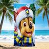 1Pc Paw Patrol Christmas Adventure Beach Towel Quick Dry Multiuse For Beach Pool Gym Yoga Home Travel Christmas Halloween Xmas Gift S1389