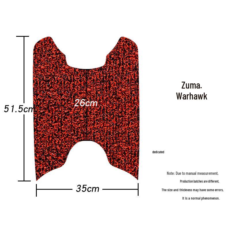 Waterproof Silk Ring Foot Pads for Zuma Eagle Electric Car/Motorcycle - Upgraded & Thickened.