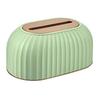 Nordic Style Tissue Storage Box Dispenser With Spring Lifting Napkin Paper Holder Large Capacity Napkin Storage Case Organizer