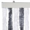 Vidaxl Insect Screen, Grey and White, 90X220 Cm, Chenille