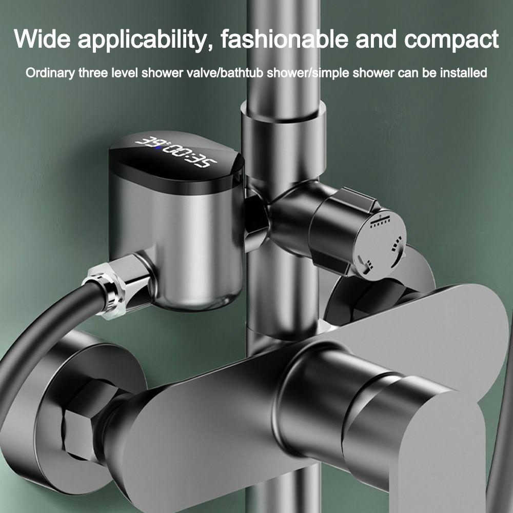 Accurate Faucet Water Temperature Gauge Waterproof Led Display 0~99 Temperature Measurement Meter Shower Water Thermometers