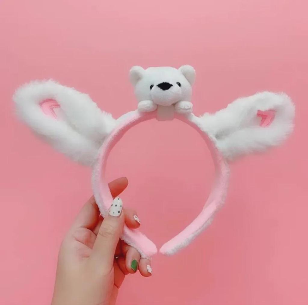 Stella Lou Ballett-Hasen-Stirnband - Süßes Herbst- & Winter-Haaraccessoire für Ausflüge & zum Gesichtwaschen