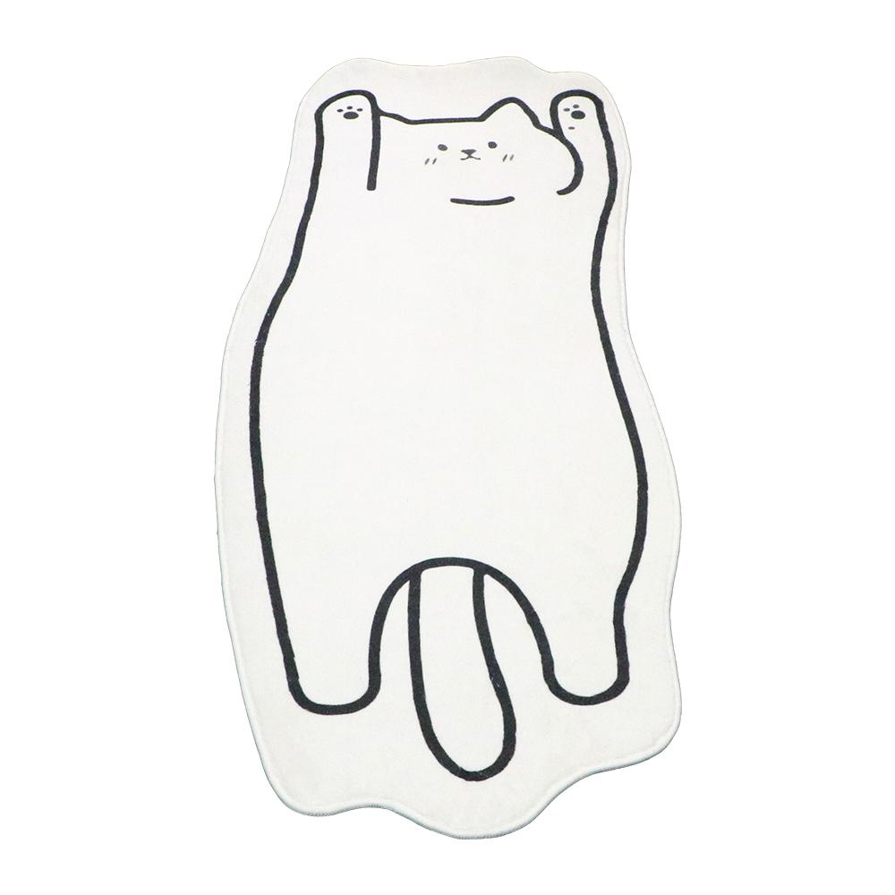 

Мультяшный коврик для спальни, гостиной, прикроватной зоны, нескользящий, домашнее украшение, коврик для стола, декор, мягкий коврик для пола, милый ковер с кошкой