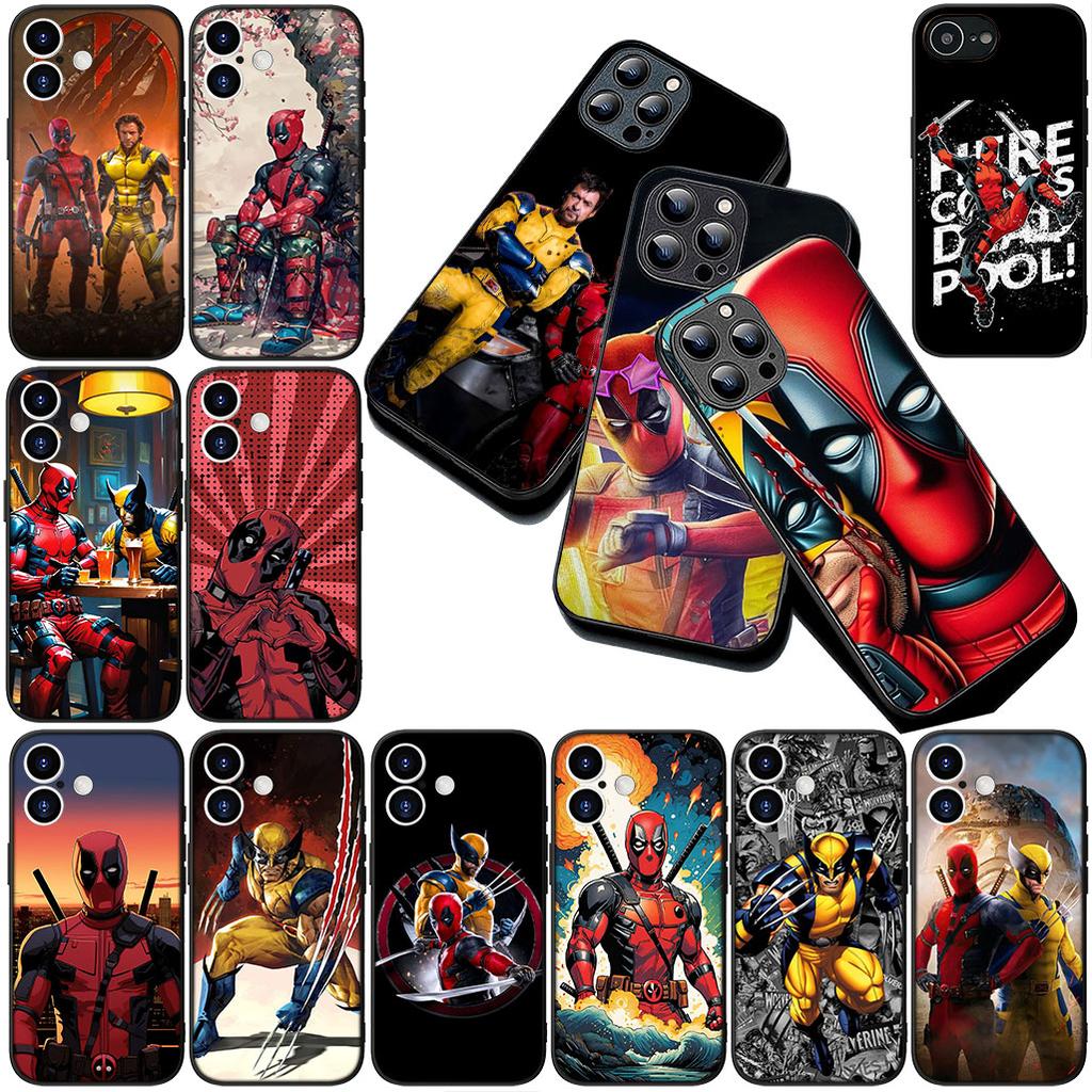 Protective Cover for OPPO A80 A18 A16 A40 A17 A15 A38 A78 A79 A54 A57 A12 A60 4G 5G Casing Phone Case Wolverine Marvel Deadpool