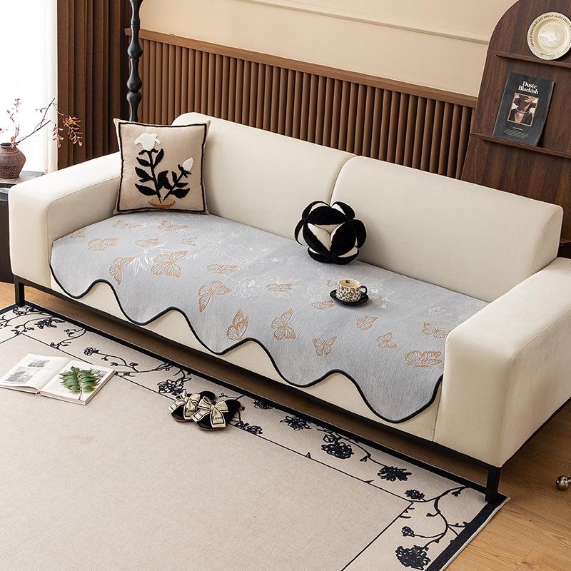 Light Luxury Special-Shaped Sofa Cushion Butterfly Universal Butterfly Chenille Non-Slip Seat Cushion Sofa Towel Simple Cushion