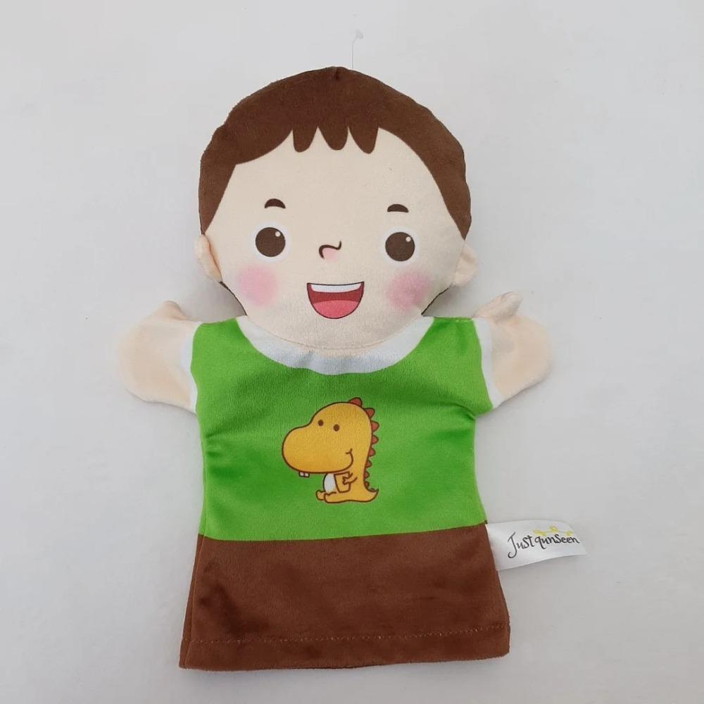 Profession Puppet Cartoon Professional Series Plush Toy Job Doctor Teacher Worker Famer Police Cosplay Kindgarten Role Play Gift