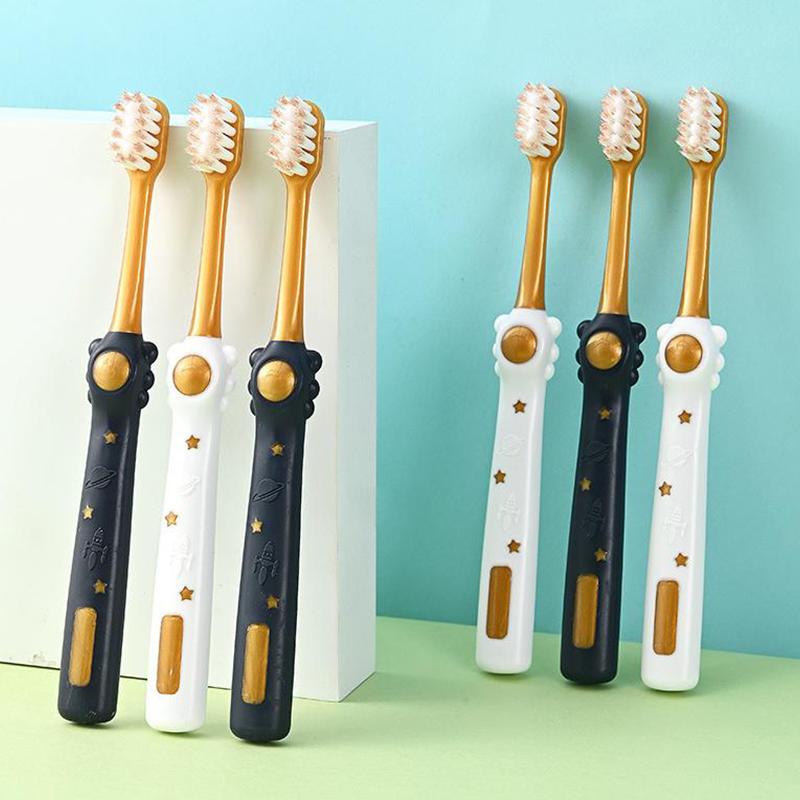 

6Pcs Cute Children S Tooth Brushes 3-6-12 Years Old Toothbrush Soft Fine Bristles Teeth Brush Children Oral Care Cleaning Tool