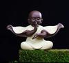 Zisha Little Monk Tea Pet Ornament - Zen Tea Table Decoration & Accessories